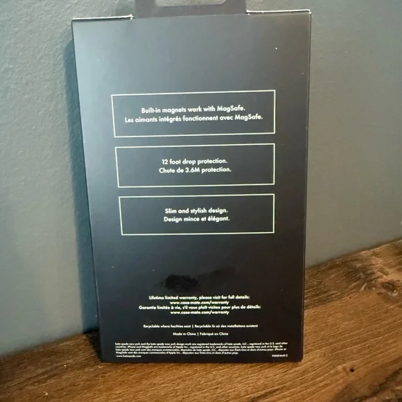 NWB Kate Spade Black and White Polka Dot Case for iPhone 16 Pro - Picture 2 of 5